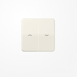 Jung CD595P Wippe, mit Pfeilsymbolen, Duroplast, Serie CD, weiß