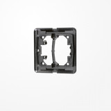 Jung CD95HP Halteplatte 2fach, Serie CD/LS, schwarz