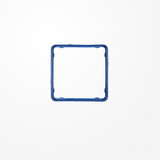 Jung CDP81BLM Applikations-Rahmen, CD PLUS, blau-metallic (magic)