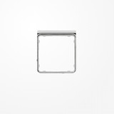 Jung CDP82GCR Applikations-Segment, CD PLUS, glanzchrom (galvanisiert)