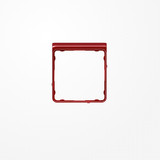 Jung CDP82RTM Applikations-Segment, CD PLUS, rot-metallic