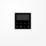 Jung DABA-DISPSW DAB Display für das Smart Radio DAB+, Serie AS/A, schwarz