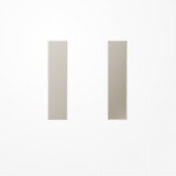 Jung ES2501TSA Tastensatz 1fach, F50, Serie LS, Edelstahl