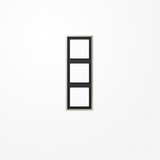 Jung ES2983 Rahmen 3fach, senkrechte und waagerechte Montage, LS 990, Edelstahl