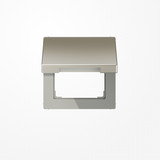 Jung ES2990KL Klappdeckel mit Rückstellfeder, Serie LS, Edelstahl