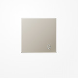 Jung ES2990KP Wippe, geprägtes Symbol Klingel, Serie LS, Edelstahl