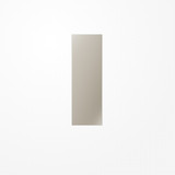 Jung ES2993 Großflächenwippe (70x212,4mm), senkrechte und waagerechte Montage, Serie LS, Edelstahl