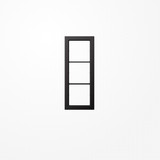 Jung FDAL2983D Rahmen, 3fach, FLAT DESIGN, dark