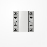 Jung FMLS5004M eNet Funk-Wandsender-Modul 4fach, F50, Serie LS