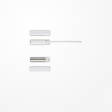 Jung FUS4410WW Magnetkontakt, alpinweiß, Zul. Betriebsspannung: max. 40 V, 1-poliger Schließer