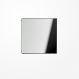 Jung GCR2994B Blind-Abdeckung (gerastet), Metall verchromt, Serie LS, glanzchrom