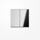 Jung GCR2995 Wippe, Metall verchromt, Serie LS, glanzchrom