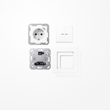 Jung JH-PAKET1AWW JUNG HOME Starterset A 550, alpinweiß