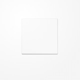 Jung LS101WW Wippe für Taster 1fach, Duroplast, F10, Serie LS, alpinweiß