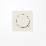 Jung LS1749BF Abdeckung für Thermostat, Thermoplast, Serie LS, weiß