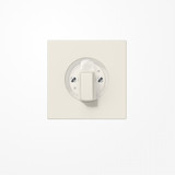 Jung LS1941 Abdeckung für Drehschalter, Duroplast, Serie LS, weiß