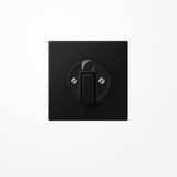 Jung LS1941SWM Abdeckung für Drehschalter, Duroplast lackiert, Serie LS, graphitschwarz matt