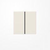 Jung LS401TSA Tastensatz 1fach, F40, Serie LS, weiß