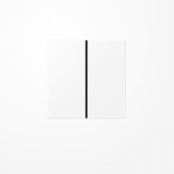 Jung LS401TSAWWM Tastensatz 1fach, F40, Serie LS, schneeweiß matt