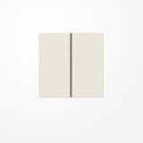 Jung LS402TSA Tastensatz 2fach, F40, Serie LS, weiß