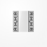Jung LS5074RFTSM KNX RF Funk-Wandsender-Modul 4fach, F50, Serie LS