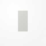 Jung LS50NALG Abdeckung in Tastenfarbe, F50, Thermoplast, Serie LS, lichtgrau