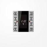 Jung LS5292D1ST KNX Raumcontroller-Modul, 2fach, F50, Secure, Serie LS