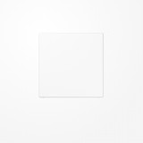 Jung LS961BWW Blind-Abdeckung (gerastet), Duroplast, Serie LS, alpinweiß