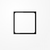 Jung LS981ZSW Zwischenrahmen CD, Serie LS, schwarz