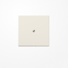 Jung LS990A Leitungsauslass mit Zugentlastung, Duroplast, Serie LS, weiß