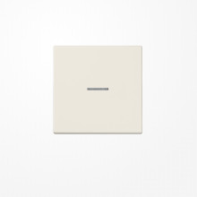 Jung LS990KO5 Wippe mit Lichtleiter, Duroplast, Serie LS, weiß