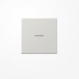 Jung LS990KO5LG Wippe mit Lichtleiter, Duroplast, Serie LS, lichtgrau