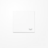 Jung LS990LWW Wippe, Symbol Licht, Duroplast, Serie LS, alpinweiß