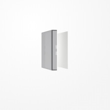 Jung LS990NAGLPL Plexihaube mit Einlage, mit Schriftfeld, Serie LS, transparent