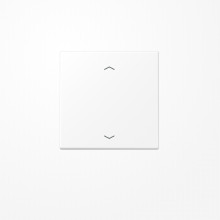 Jung LS990PWWM Wippe, mit Pfeilsymbolen, Duroplast lackiert, Serie LS, schneeweiß matt