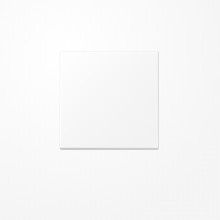 Jung LS990WWM Wippe, Duroplast lackiert, Serie LS, schneeweiß matt