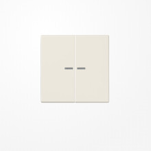 Jung LS995KO5 Wippe mit Lichtleiter, Duroplast, Serie LS, weiß