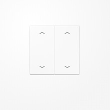 Jung LS995MPWW Wippe, mit 4 Pfeilsymbolen, Duroplast, Serie LS, alpinweiß