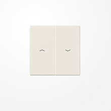 Jung LS995P Wippe, mit Pfeilsymbolen, Duroplast, Serie LS, weiß