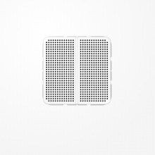 Jung LSMCD4WW Lautsprechermodul, Serie CD, alpinweiß