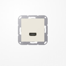 Jung MAA1112 HDMI, MultimediaAnschlussystem HDMI, Serie AS, weiß
