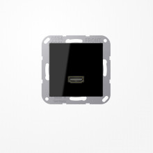 Jung MAA1112SW HDMI, MultimediaAnschlussystem HDMI, Serie A, schwarz