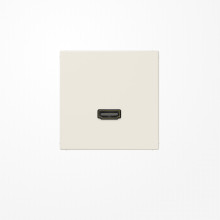 Jung MALS1112 HDMI, MultimediaAnschlussystem HDMI, Serie LS, weiß