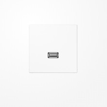 Jung MALS1122WW USB2Punkt0, MultimediaAnschlussystem USB 2.0, Serie LS, alpinweiß