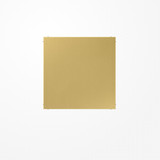 Jung ME2994BC Blind-Abdeckung (gerastet), Messing, Serie LS, Messing classic