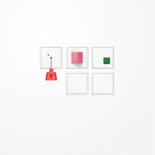 Jung NRSLS0834-2WW Notrufset mit USV, Serie LS, alpinweiß