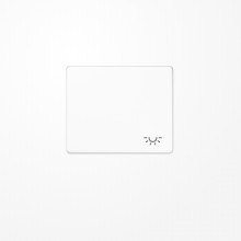 Jung SL590LWW Wippe, Symbol Licht, Aluminium lackiert, Serie SL, alpinweiß