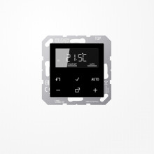 Jung TRDA1790SW LB-Management Raumthermostat-Set, Serie AS/A, schwarz