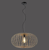 JUST LIGHT RACOON Pendelleuchte E27 max. 40W Holz-natur 11409-79