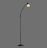 JUST LIGHT LOKI Stehleuchte E14 Warmweiss max.5W schwarz 12157-18